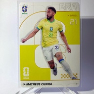 Football Card MATHEUS CUNHA BRAZIL PANINI 2026 No.53