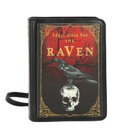 Sleepyville Critters The Raven Book Backpack Edgar Allan Poe