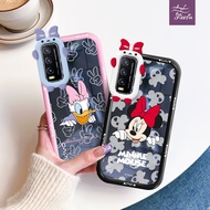 Minnie And Daisy Who Look At Odd Shape ph case for for vivo Y21/S/A/T Y20/S/A/I/G/SG/T Y19 Y17 Y16 Y15/S Y12/A/I Y1/S Y10 4G/5G Cute soft case Cute Girl plastic Mobile Phone
