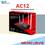Mercusys AC12 AC1200 Dual Band Wireless Router 4 Antennas