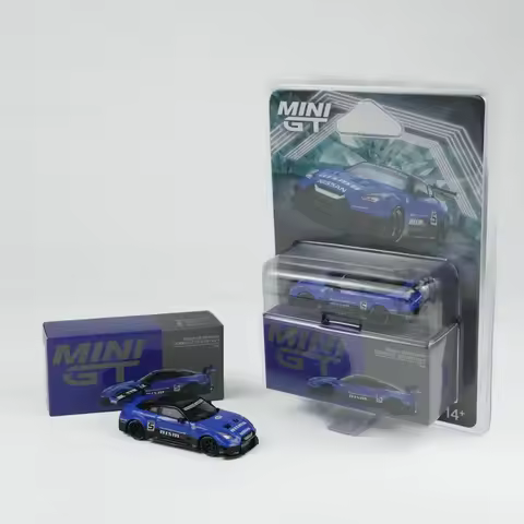 MINIGT 1:64 LB-Silhouette WORKS GT NISSAN 35GT-RR Ver.2 MGT01124-CH Alloy Toys Motor Vehicle Diecast