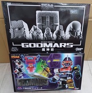 (W Plaza shop 225) Action Toys ES合金 Godmars 六神合體 連 魔神岩 超合金 超合金魂 Popy