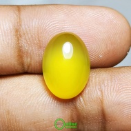 YELLOW SUNKIST CRYSTAL CEMPAKA AGATE STONE NATURAL STONE AGATE