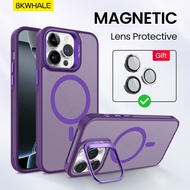 BKWHALE Ốp điện thoại cho iPhone từ tính 16 Pro Max 15 Pro Max 14 Pro Max 16 Plus 13 Pro Max 12 Pro