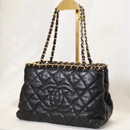 「JL精品代購」9新 Chanel 香奈兒 鏈條托特單肩包