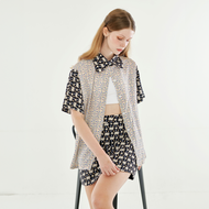 Pimnatta Fond Shirt – เสื้อเชิ้ต มีสไตล์ ชายเรียบ เนื้อผ้านุ่มเบาสบาย แมตช์ง่าย มีกระโปรง Match Look