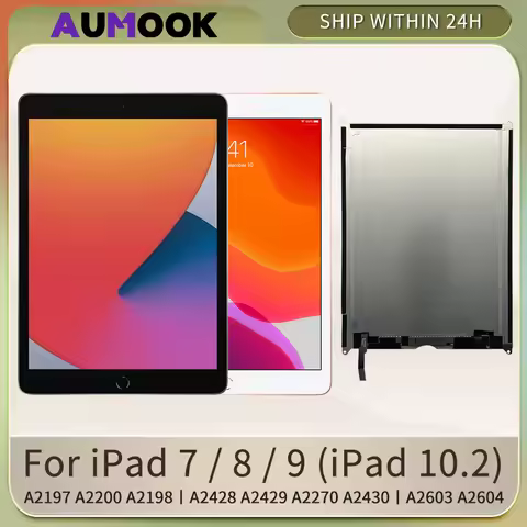 LCD Touch Display Screen For iPad 7 8 9 iPad 10.2 2019 2020 2021 A2197 A2428 A2603 LCD Display Touch