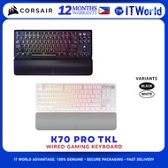CORSAIR K70 PRO TKL Hall Effect Rapid Trigger Gaming Keyboard itw