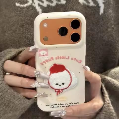 Cute Puppy Phone Case For OPPO Reno 15C 15 14 13 11 9 8 Pro 7 Lite 8Z 7Z 6 5 4Z Find X9 X8 X8S X7 R1