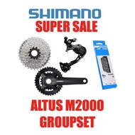 SHIMANO ALTUS M2000 GROUPSET