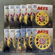 MCS 415 FRONT REAR SPROCKET CHAIN GOLD Y100 Y110 SS SS2 Y125 Y125Z Y125ZR RXZ LC135 V1 - V8 LAGENDA 