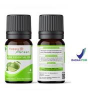 Happy Green Lime Essential Oil - Minyak Atsiri Jeruk Nipis Murni - 30 ml