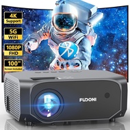 Projector With 5G Wifi And Bluetooth 10000L Native 1080P Portable Outdoor Projector Supporting 4K Ho