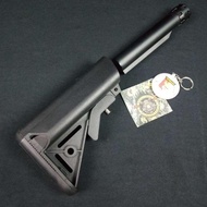 Ready Stock Popor Crane Aeg Satu Set / Popor Lipat Crane Hitam / Popor Lipat Pcp / Popor Predator / 