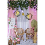 Dekorasi Lamaran Backdrop VARIASI/Dekorasi Lamaran/akadnikah