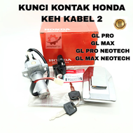 KUNCI KONTAK SET HONDA KEH NEOTECH KABEL 2 ASLI ORIGINAL GL PRO GL PRO NEOTECH GL MAX