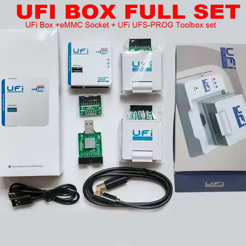 2026 original New UFI Box FULL SET/UFi UFS-Prog Toolbox ISP Adapter(UFS BGA153/254)UFi Box Support e