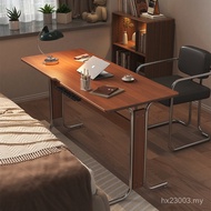 Simple Retro Desk Computer Desk Small Apartment Study Desk Back Wall Writing Desk Solid Wood Antique