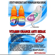 ANTI-SNORING VITAMIN PRODUCT ORANGE TO OVERCOME RESPIRATORY HOARSE FOR ALL BIRDS