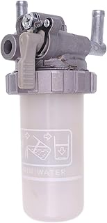 Lesurey Oil Water Fuel Separator Filter Cup Assy 1G410-43350 16541-43350 Compatible with Kubota Trac