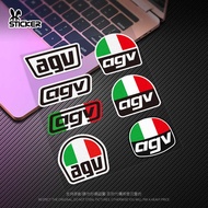 Suitable for Helmets Motorcycle Motorcycle Stickers AGV Rossi 46 Unique Modified Waterproof Reflecti