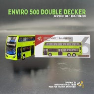 SG16 Enviro 500 Singapore Double-Decker Bus (Service 106 Bukit Batok)