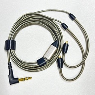 HBGER IE300 IE900สายอัพเกรดหูฟังสายเคเบิ้ล Ie600ทองแดงคริสตัลเดี่ยวสำหรับ Ios Android Mic Compatible