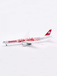B-Models Swiss Airlines Boeing B777-300ER HB-JNA Finished Alloy Airplane Model 1/200