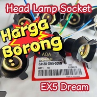 Ex5 Dream Head Lamp Soket EX5 Dream Head Lamp Socket Ex5 Head Light Lampu Soket