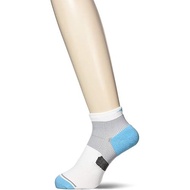 Mizuno J2MX8002 72 Running Socks, Unisex, White x Sax 23-25