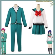 Anime Saiki Kusuo The Disastrous Life K.-Nan Cosplay Costume Wig for Men Teruhashi Kokomi Dress for 