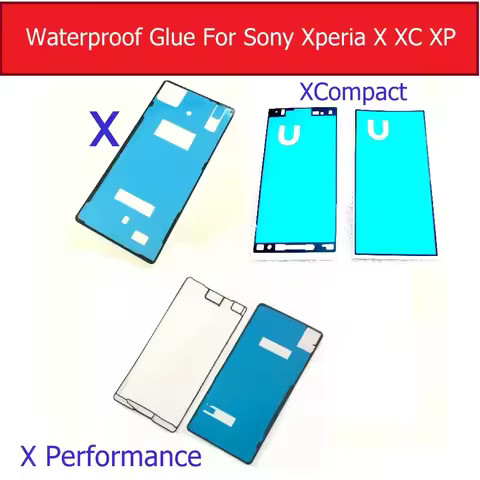 Front LCD and Back Cover Adhesive Glue Tape For Sony Xperia X/X Compact/X Performance Touch Screen F