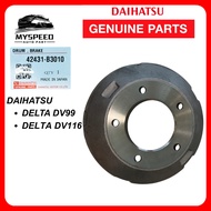 [DAIHATSU GENUINE PARTS] DAIHATSU DELTA DV99 DV116 FRONT REAR BRAKE DRUM PARTS NUMBER:42431-B3010