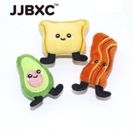 JJBXC charm Shoe Buckle Plush Toast Avocado Shoe Accessories Shoe Accessories