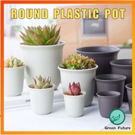 Round Thick Tall Plastic Pots  succulent pot cactus flower pot 圆形万象盆花盆万象盆 多肉花盆 植物花盆 花盆 塑料盆 盆 小花盆 彩色花