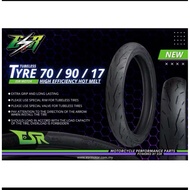 ESR MOTOR TAYAR TYRE TUBELESS 17/-60/90 70/80 70/90 80/80 80/90 90/80 100/80 120/70