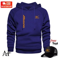 Hat Bonus...!!!Newest Premium Distro Hoodie Mizuno Upright Text gold / Distro Jacket / Distro Sweate