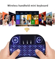 I8 Mini Wireless Keyboard Backlit English 2.4G Air Mouse Remote Touchpad for Android TV Box PC