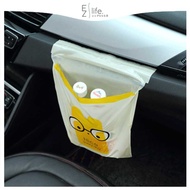 EzLife 15Pcs Disposable Car Garbage Bag Car Trash Bag Disposable Bag Rubbish Holder Home Kitchen Gar