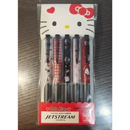 Jetstream Sanrio 0.5mm Black-ink 5pens Set