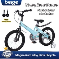 Beige Basikal Budak Bicycle Kids Size 12 Inci /16"Inch Bicycle KidsKanak Basikal 18 Inci Untuk Umur 
