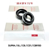 Front Wheel Bearing Cover Seal for Supra CB GL CBR150 Old 23 x 37 x 7/11