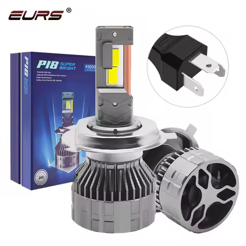 EURS H7 H4 Canbus LED Headlight High Power H1 H11 H8 H9 HB4 HB3 9005 9006 9012 Turbo Lamp 4575 CSP C