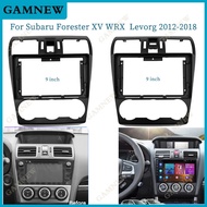 9 Inch Car Frame Fascia Adapter  For Subaru Forester XV WRX Levorg 2013-2018 Android Radio Dash Fitt