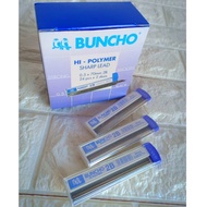 Stok Sedia Isi Pensel Mekanikal Buncho Hi Polymer 0.5mm 2B / Buncho Hi Polymer 0.5mm 2B Pencil Lead 