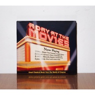 CD A Day At The Movies 2 Discs Authentic Classic Songs From Famous Schindlers List The Godfather 8 M