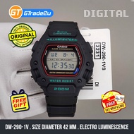 high quality□Original Men DW-290-1V DW-290-1V Digital Mission Impossible Tom Cruise Watch Black Resi