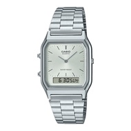 Casio General Silver Dial Stainless Steel Strap Unisex Watch AQ-230A-7AMQYDF