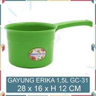 BUNTON Lion Star Basic Home GC-31 Erika Water Dipper 1.5 Liter Plastic 2 LionStar Quality Plastic Du