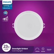 PUTIH Philips DOWNLIGHT Emws 23W D200 LED18 NEW LED 8inch 6500K White RECESSED DL190B